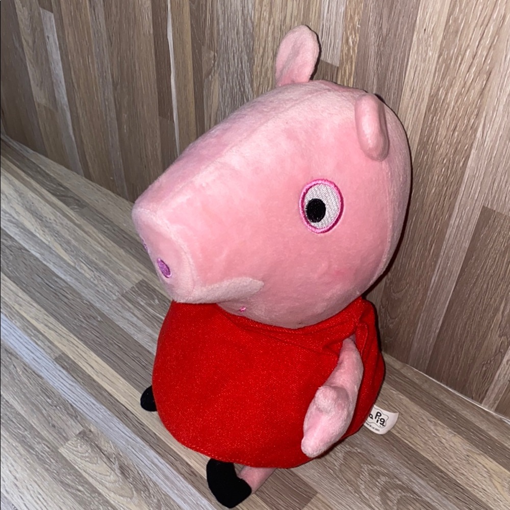 Peppa Pig Plush vintage  Toy Pink baby piglet piggy talking interactive plush